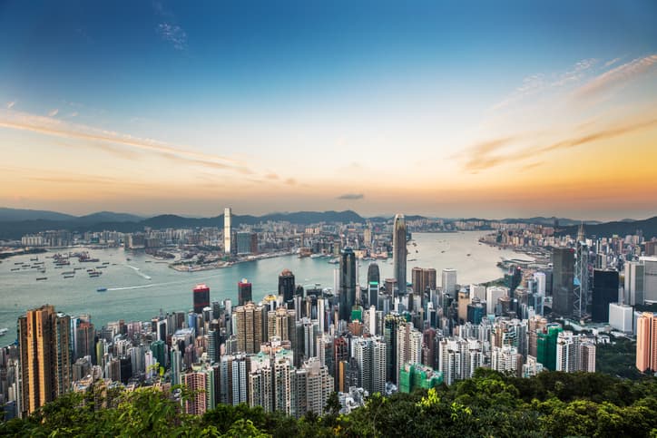 Hong Kong skyline