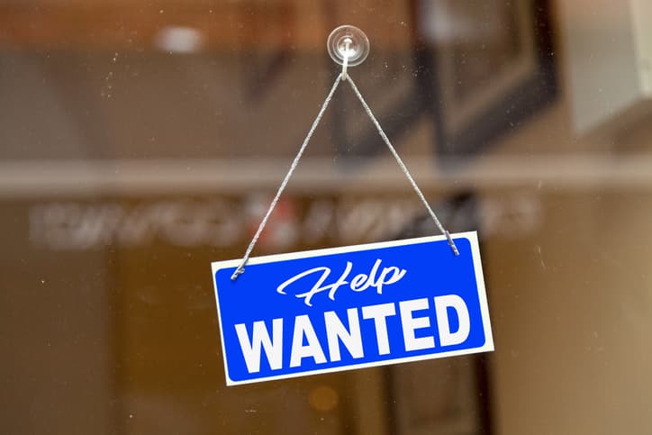 help wanted sign