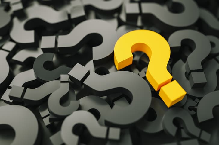 question mark