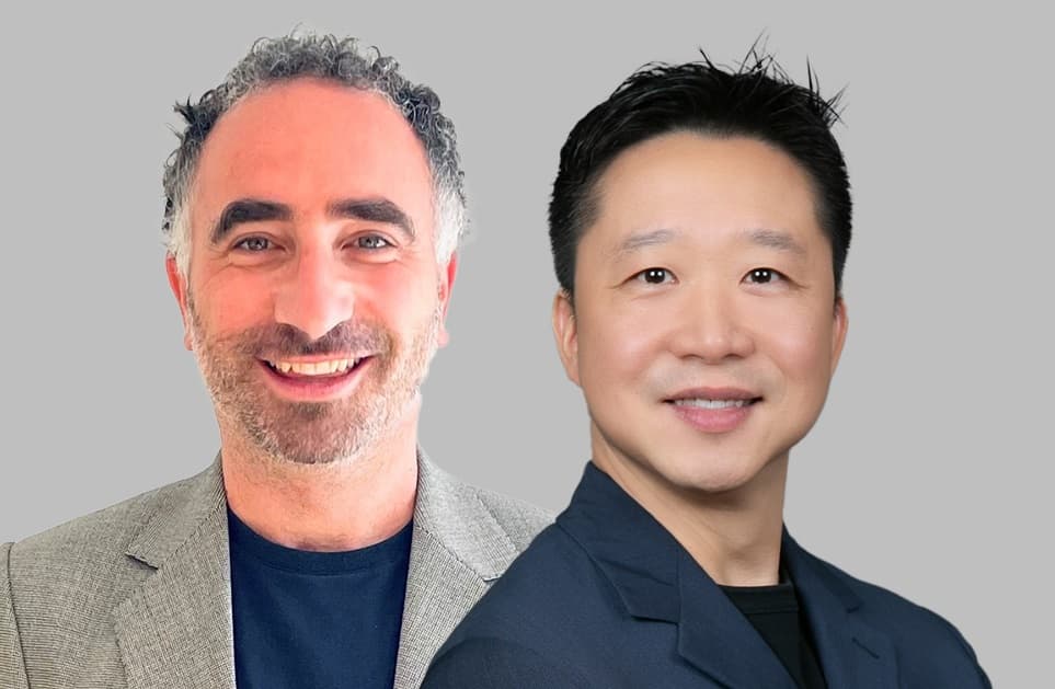Gianluca D'Angelo (left) and Jackson Chan, co-chief executives of Thrive Alternatives