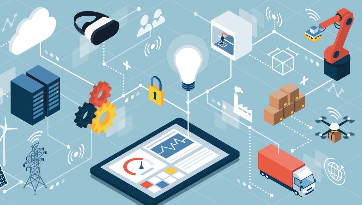 Software tech illustration