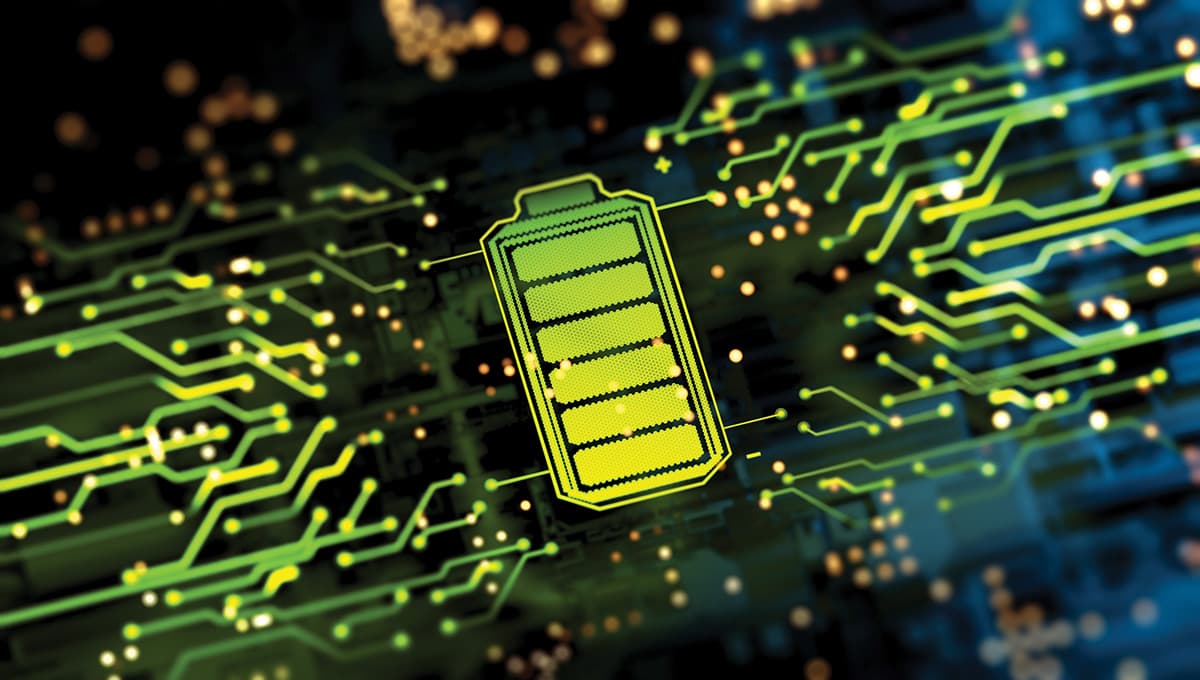 image of digital battery