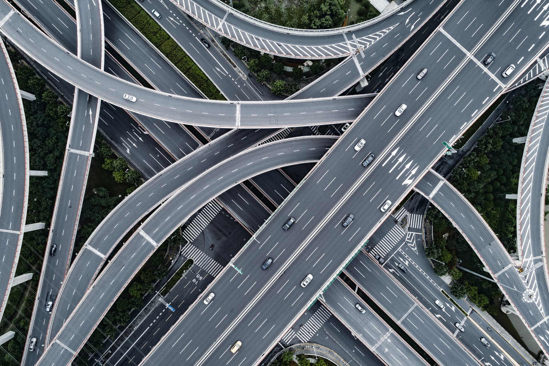 freeway lanes