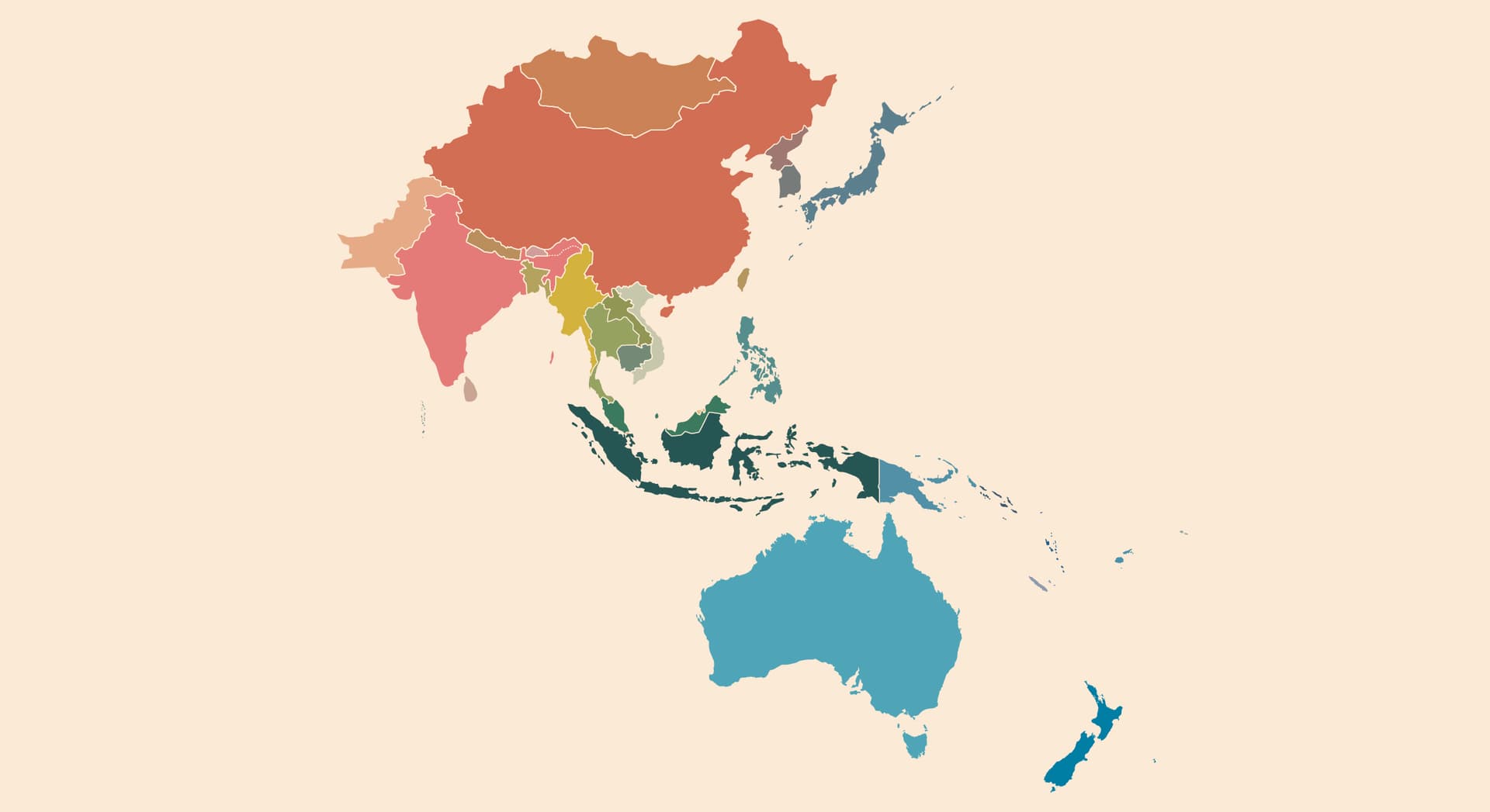 Asia map