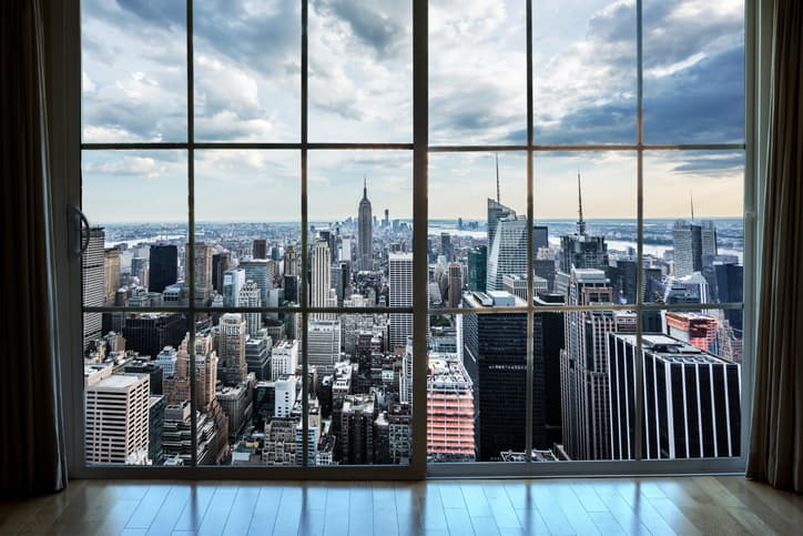 skyline of new york