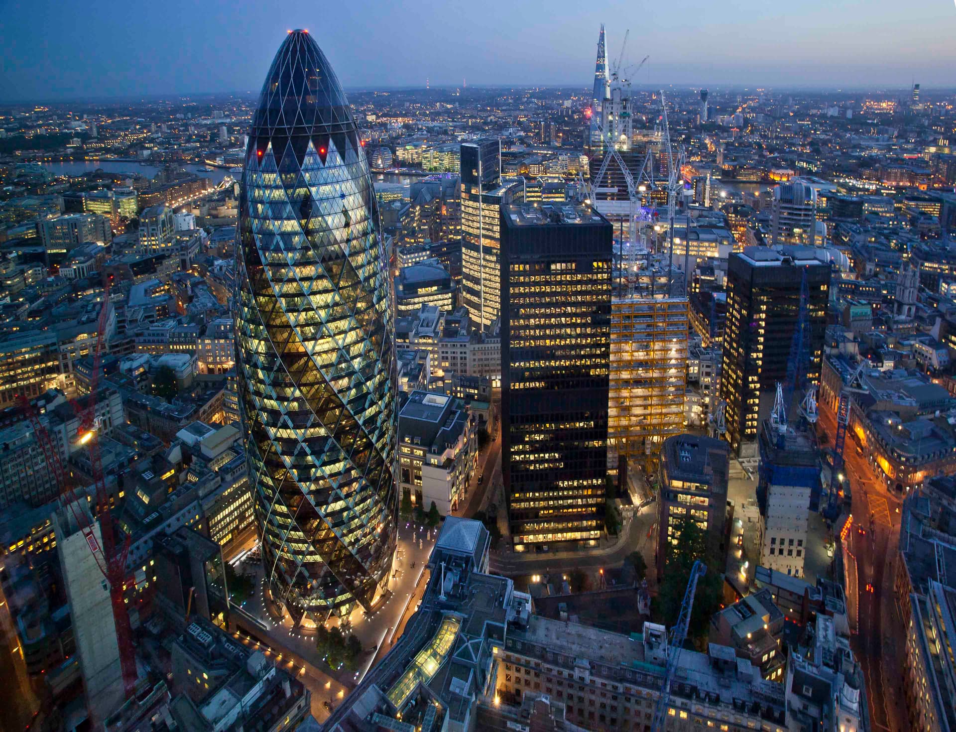 City of London skyline