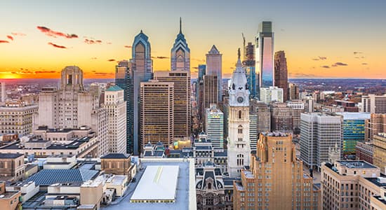 Philadelphia downtown
