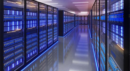 Image of a data centre.