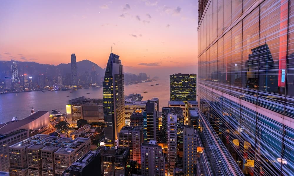 Hong Kong office, skyline