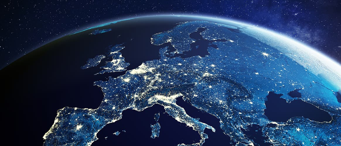 Europe from space