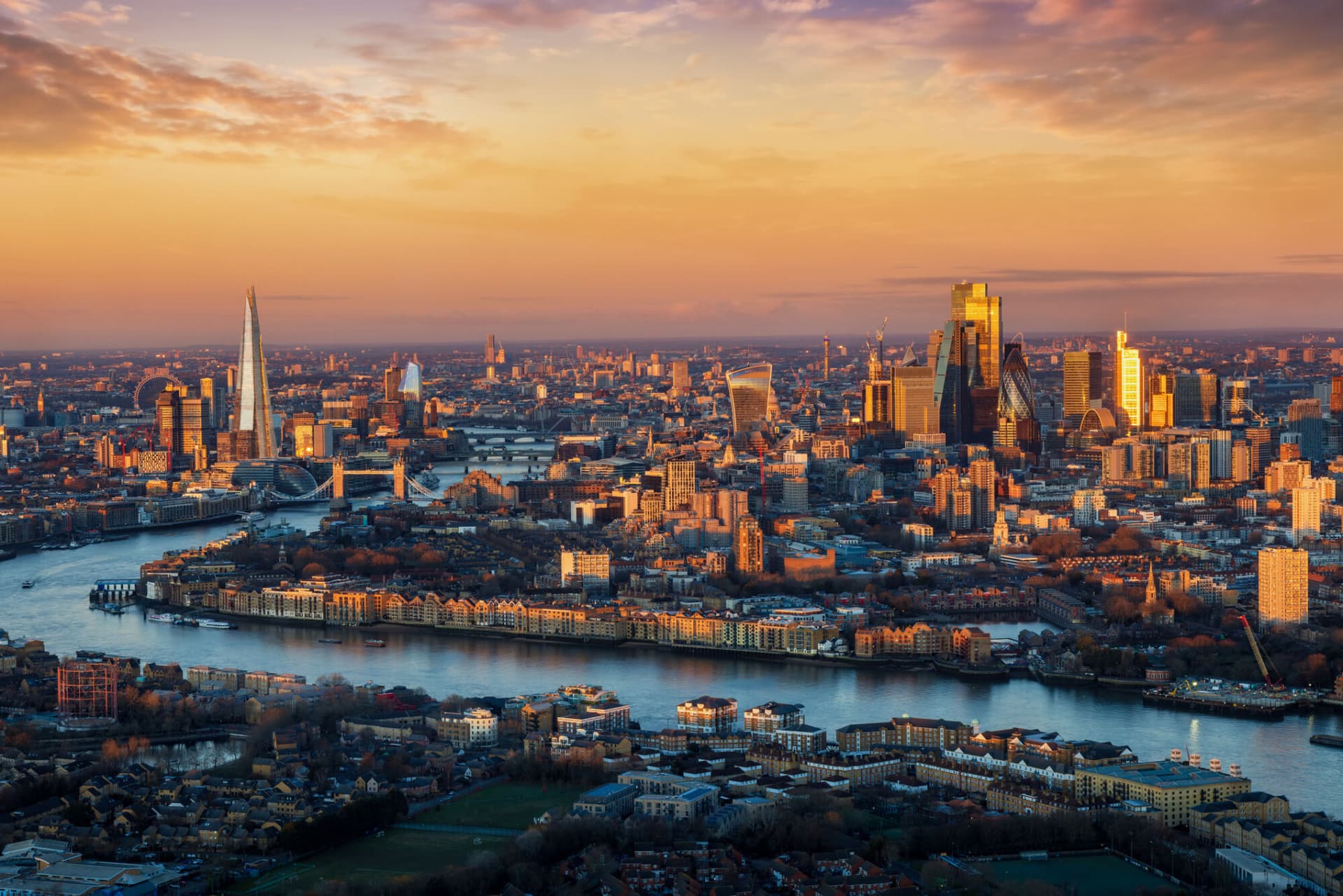 London skyline