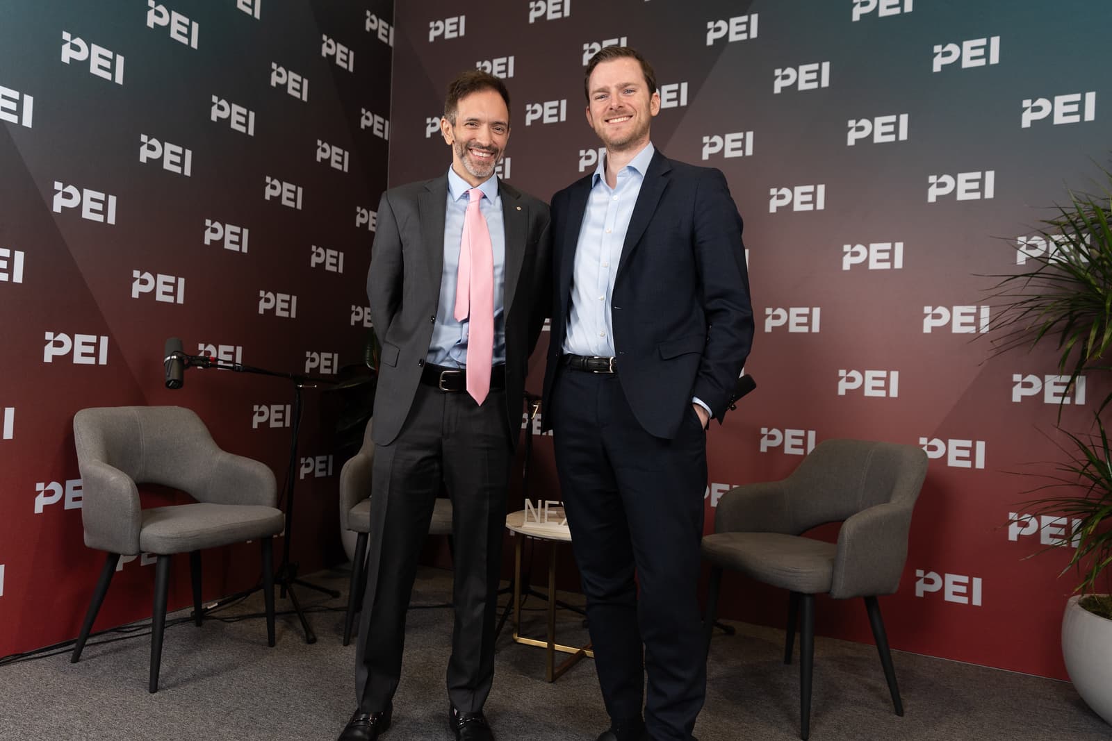 Chris Witkowsky, PEI Group, and Matt Roche, StepStone