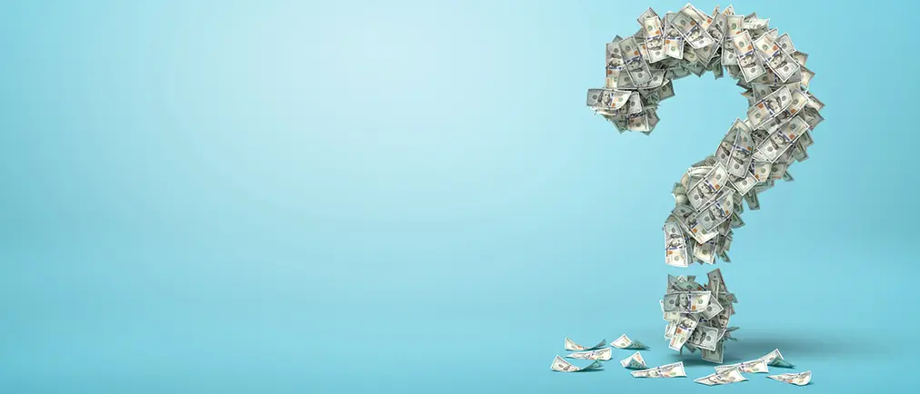 money question mark