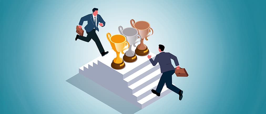 racing to trophy
