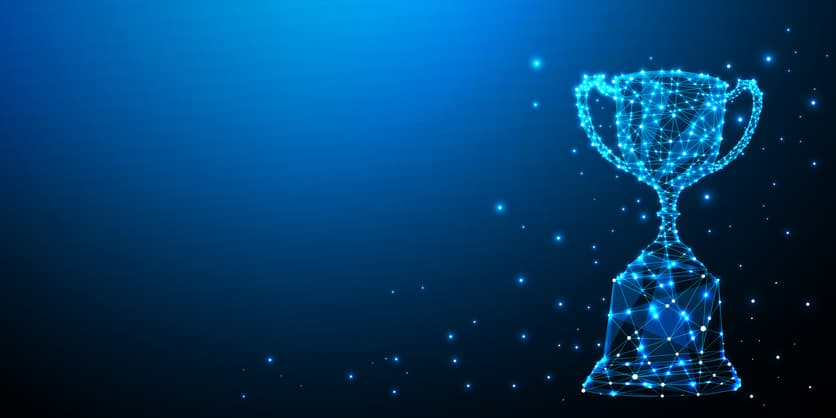 Trophy cup, awards, ceremony, winning