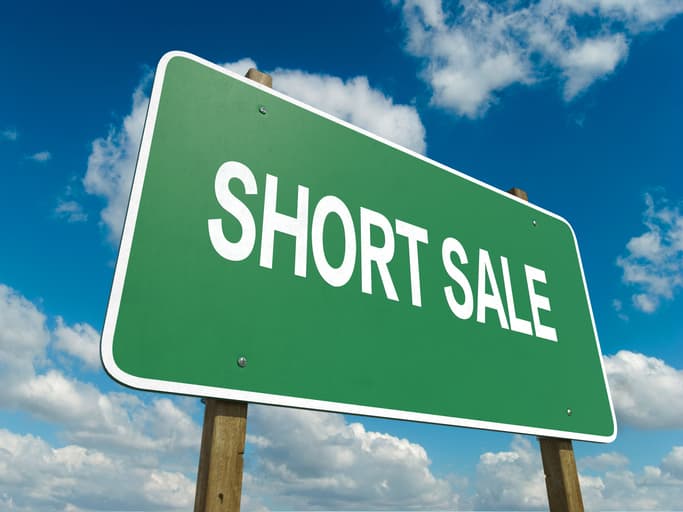 short sale sign